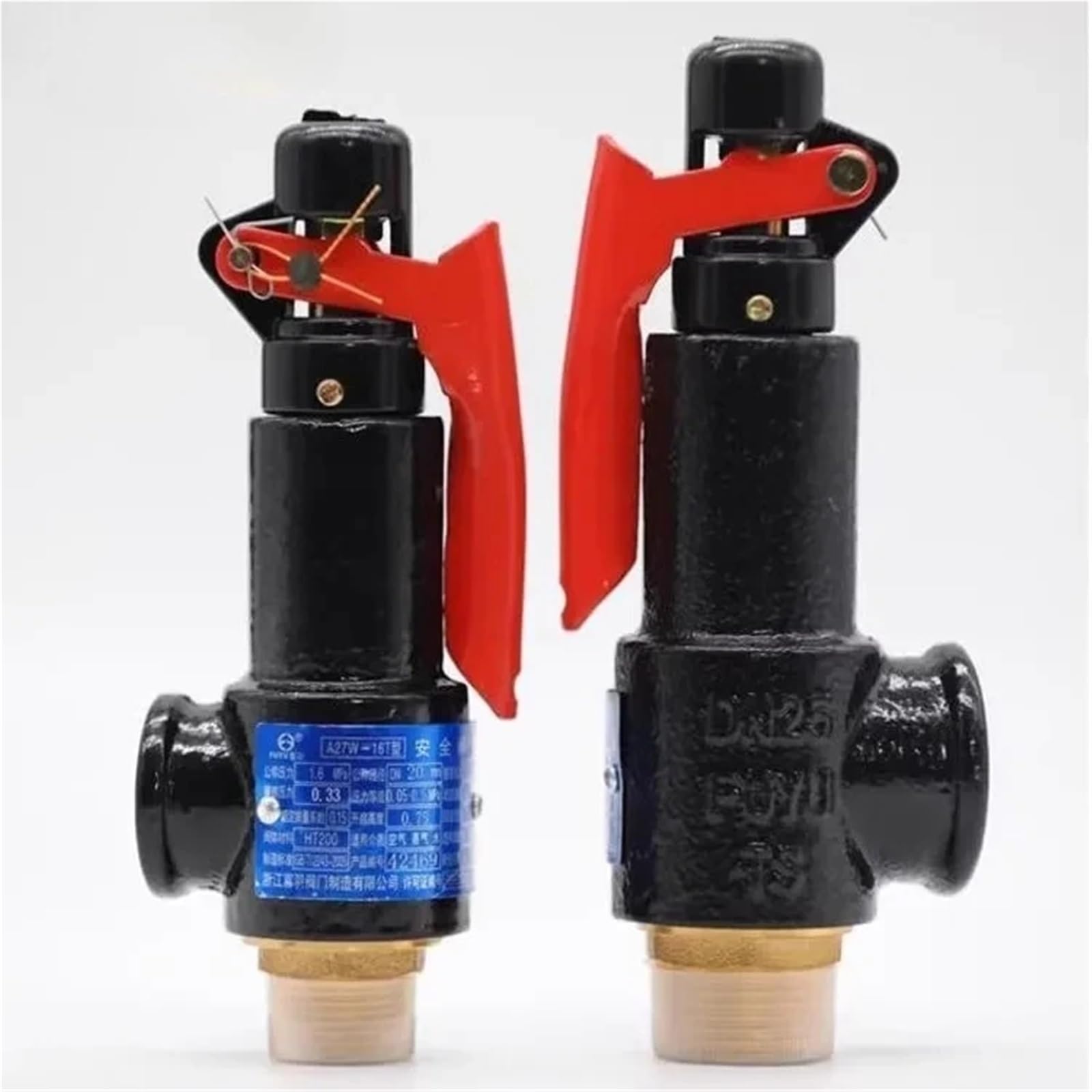 Valvola di Sicurezza Scarico Pressione Valvola di sicurezza a molla da 1/2" 3/4" 1"