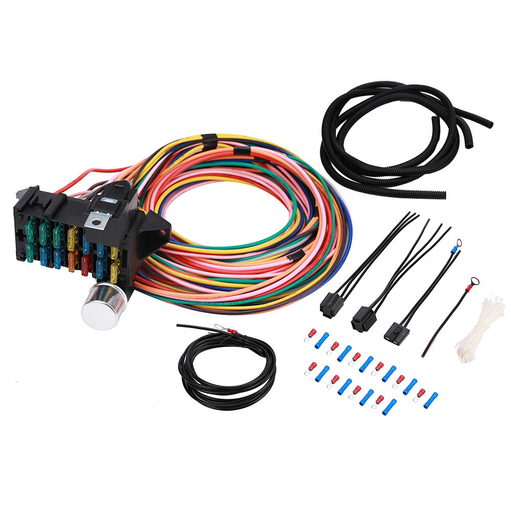 Buy 14 Circuit Universal Wiring Harness for Hot Rod Street Rod Rat XL