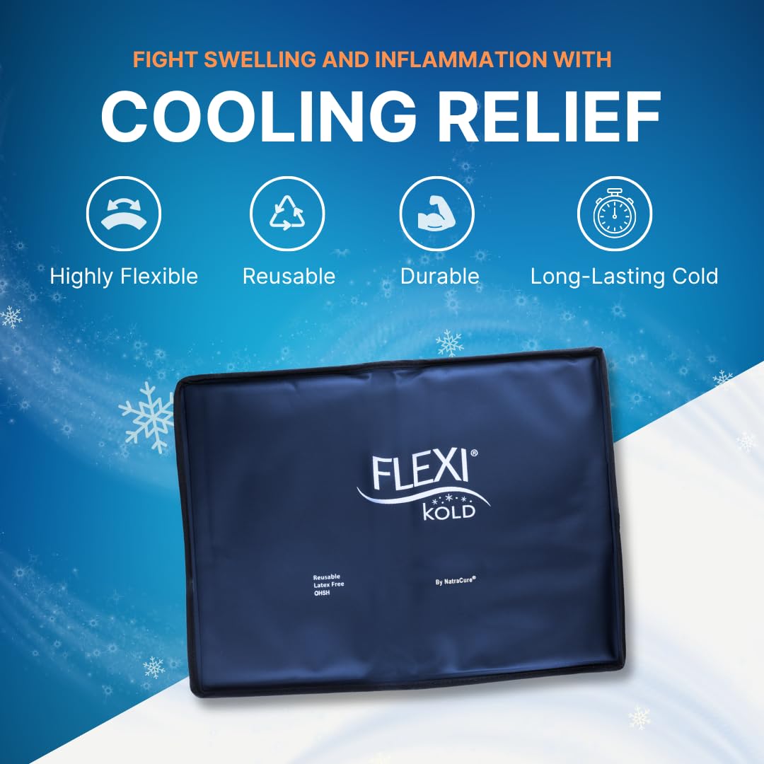 FlexiKold Ice Packs - Pain Relief & Injury Recovery -2 FlexiKold Ice Packs - Pain Relief & Injury Recovery -2