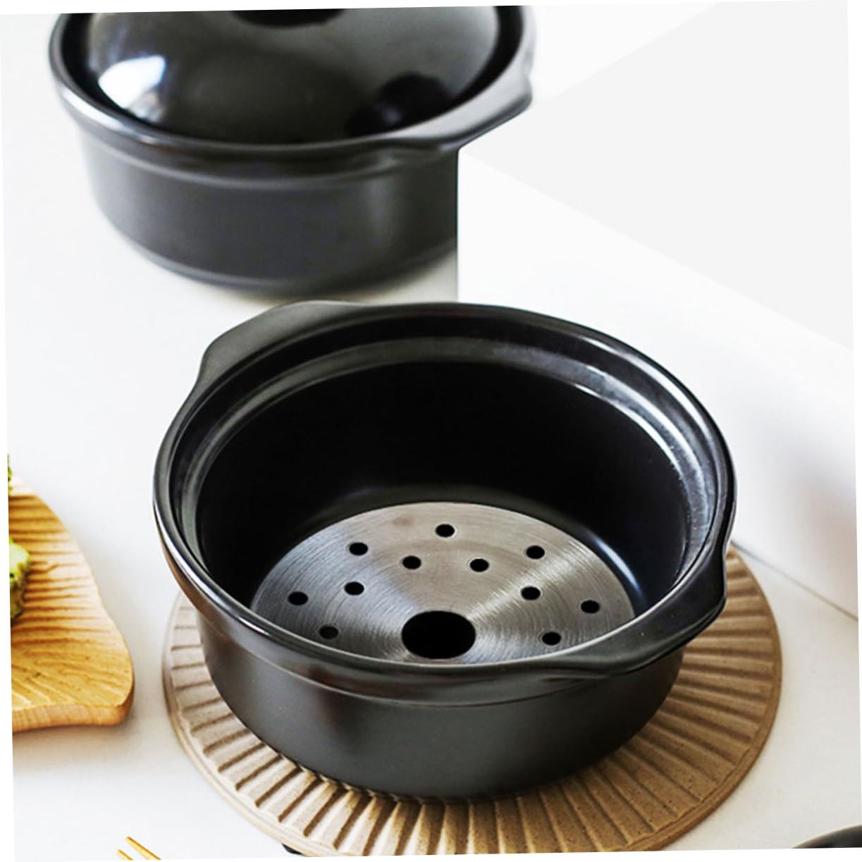 HOLIDYOYO Heat Conduction Plate for Ceramic Casserole Stainless Stove Diffuser Non-magnetic Pot Heat Conduction Sheet Kitchen Supply