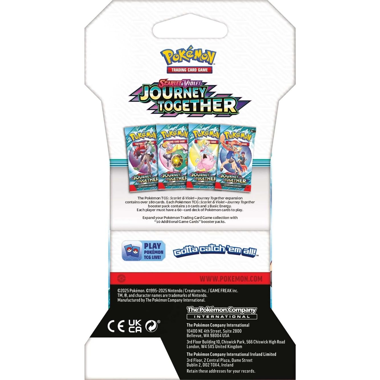 pokemon joirney together booster box Journey Together Sleeved Booster Case – DZCollectibles