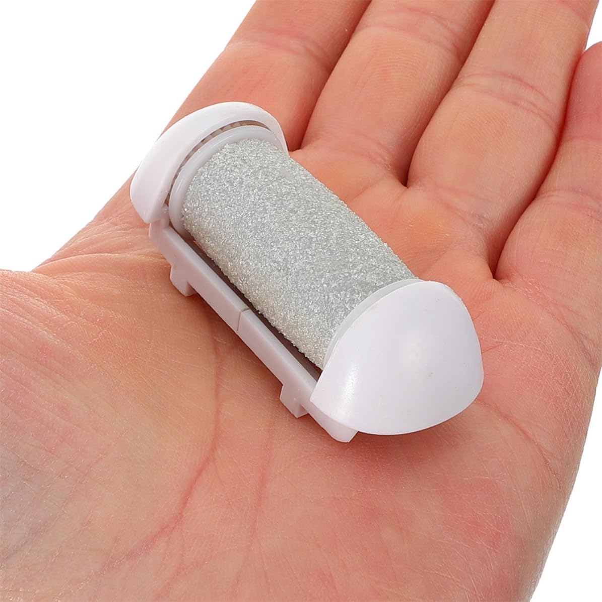 Set 6 Testine di Ricambio per Rimuovi Calli Elettrico, Accessori Pedicure in Plastica, Facili da Pulire, per Talloni Screpolati e Cura dei Piedi