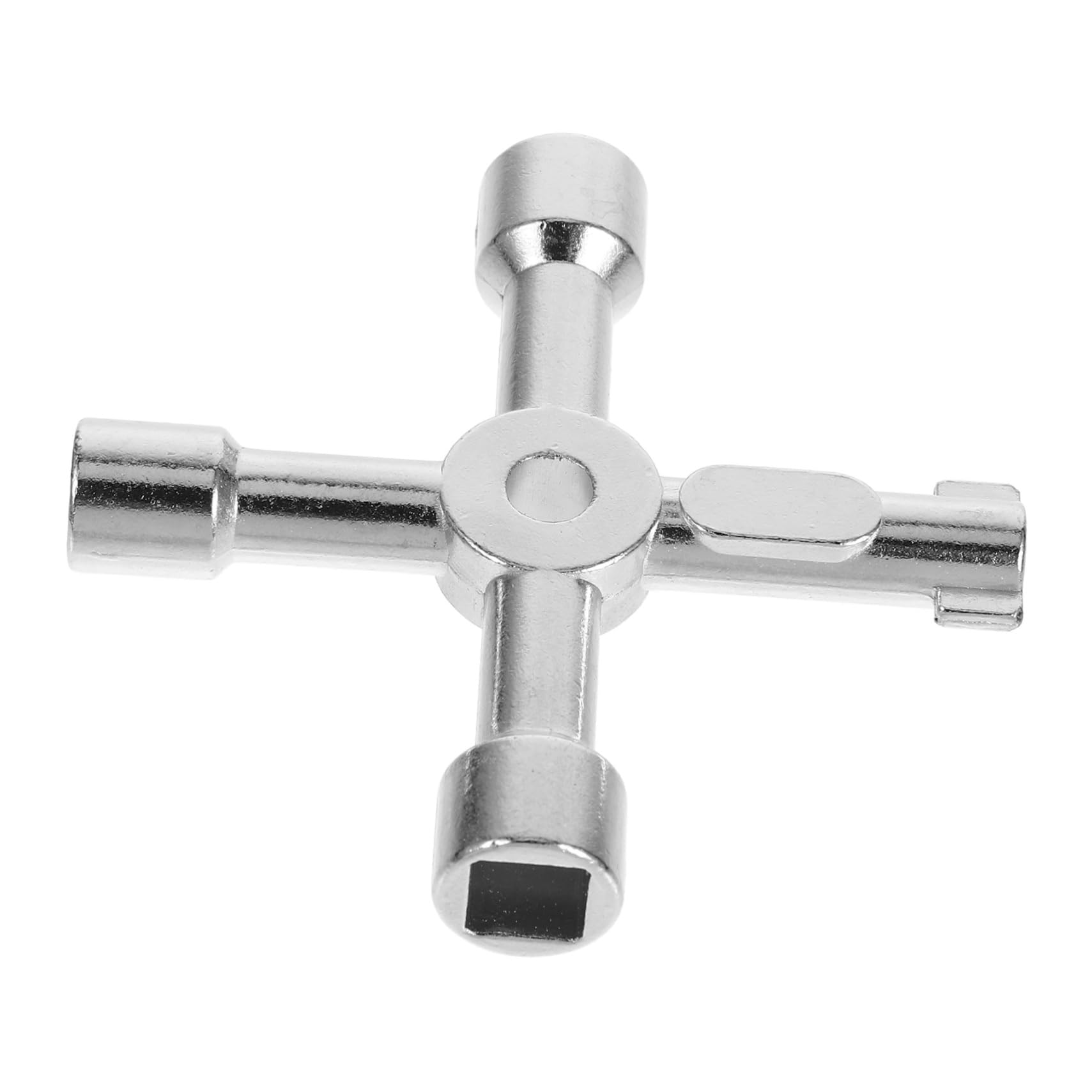 HOLIDYOYO Universal Faucet Wrench Stainless Steel 4-in-1 Tool Bathroom Faucet Nut Wrench Hand Tool