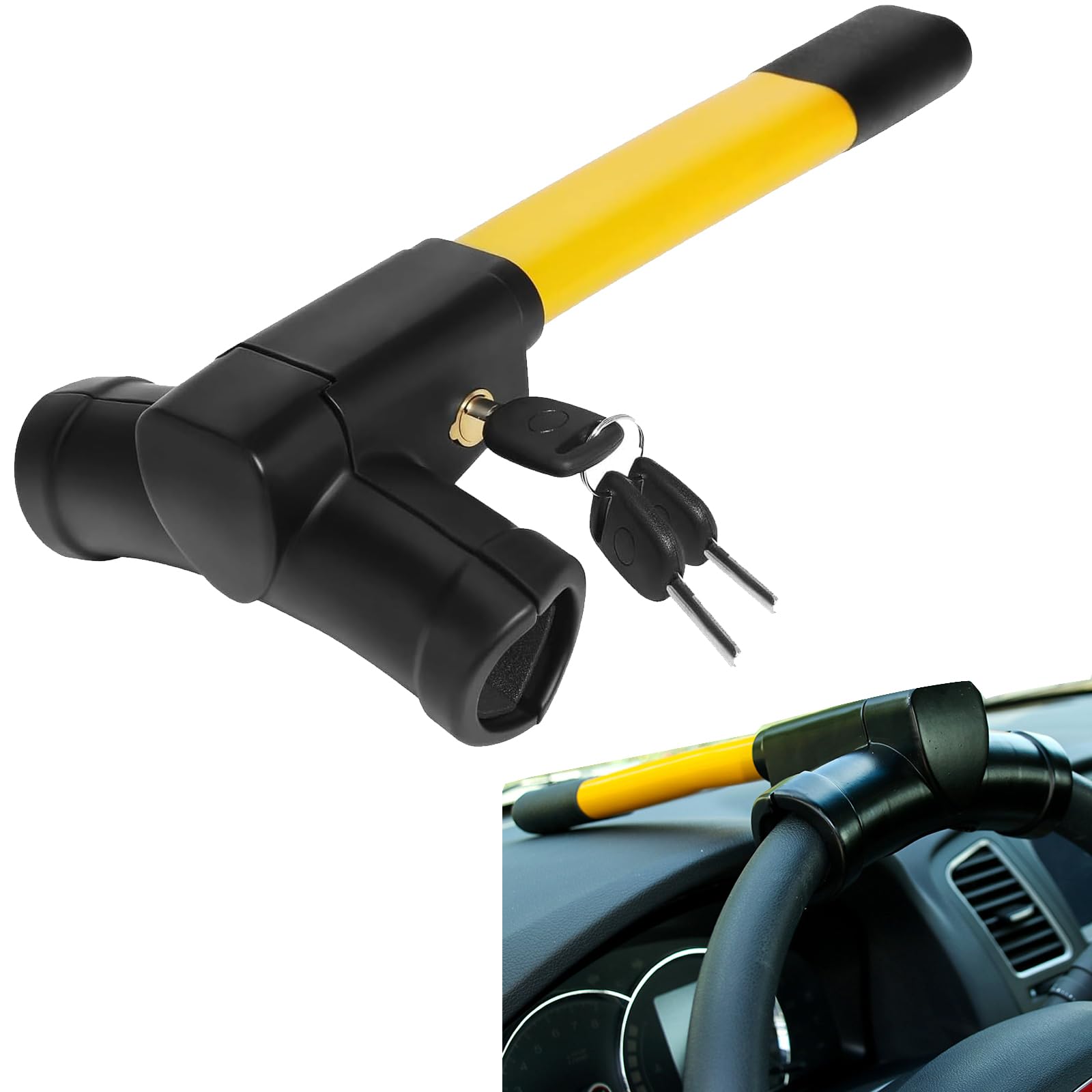 Auto Blocca Volante, per Smart forfour fortwo Antifurto Auto Blocca Sterzo Automobile