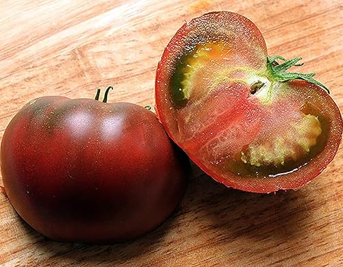 Miniatura 3 de Semillas de tomate Black Krim - Tomate grande de Crimea de Ucrania - Uno de los tomates más deliciosos para el cultivo doméstico,