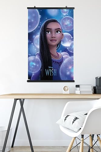 Vista 5 de Trends International Disney Wish Asha - Póster de pared de una hoja Paquete de póster y clip