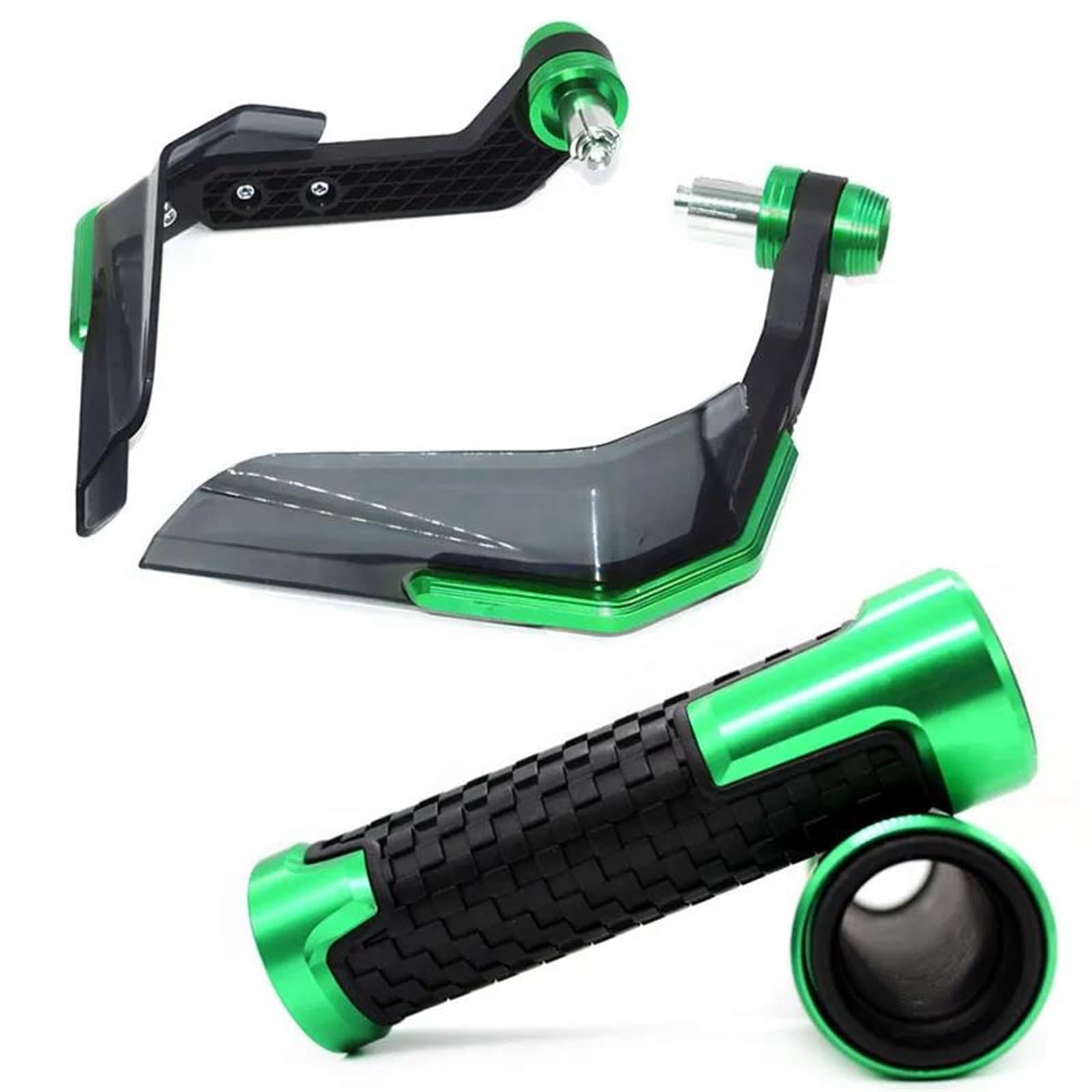 Protector De Manos para Manillar De Motocicleta para Y&amaha TMAX530 DX/SX TMAX560 TechMax T-MAX Protector De Manos A Prueba De Viento Moto Mano Guard SH(Verde)