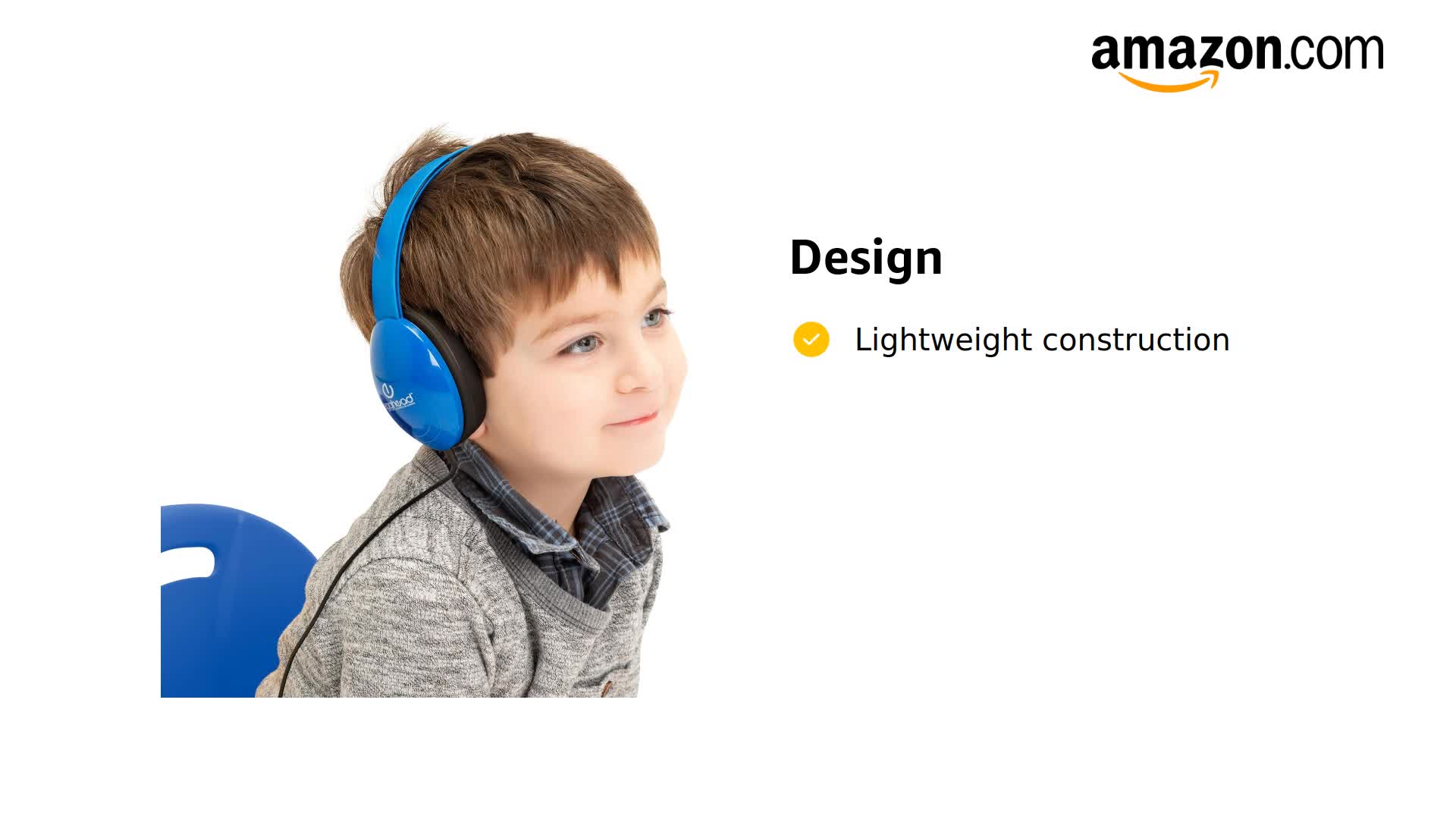 Image of Egghead Heavy-Duty Kids' Headphones with Padded Ear Cups and 6' Cord, Adjustable Tangle-Free Plastic Classroom Headphones for Kids, Pack of 10, Red