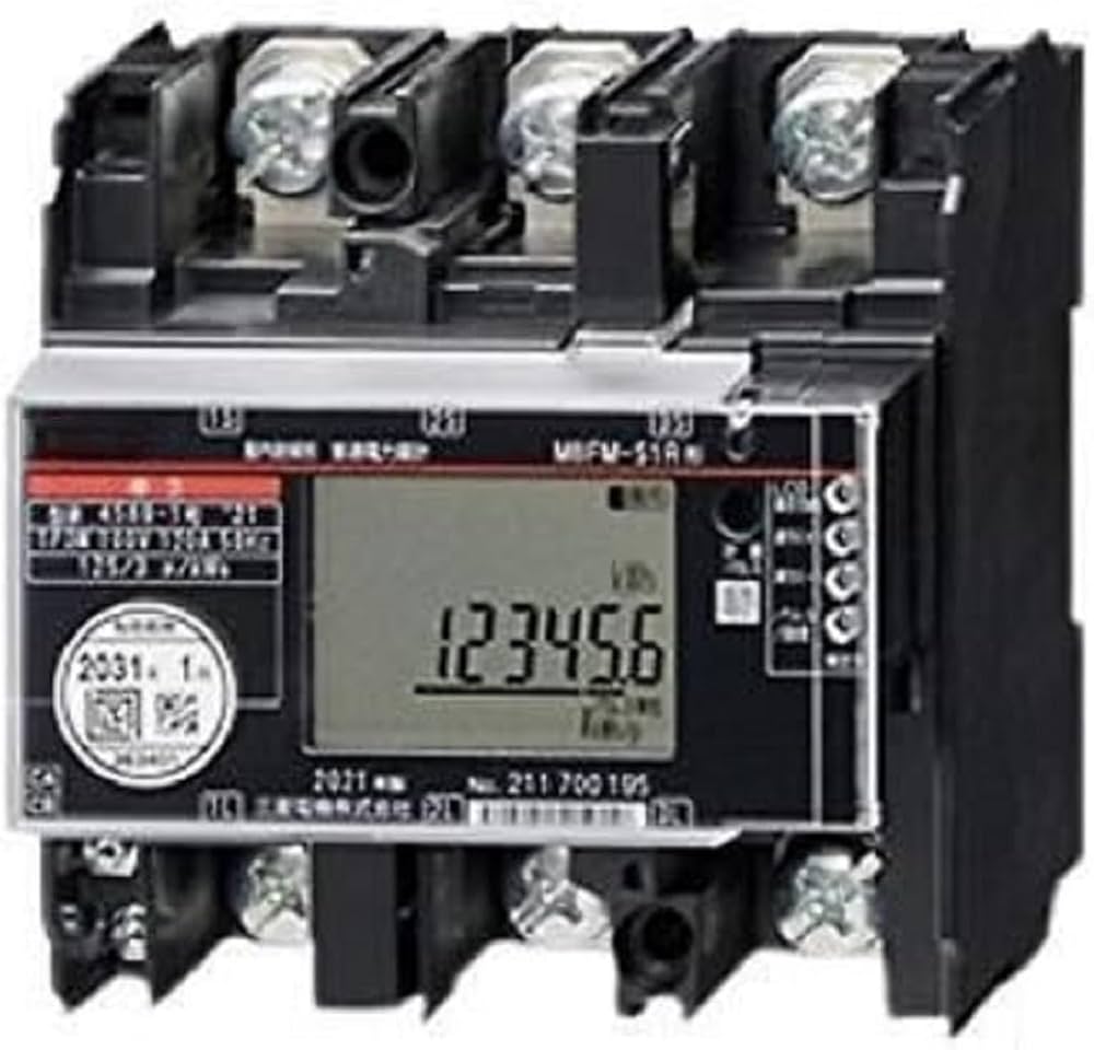 電子式普通電力量計M8FM-S1R1P3W100V250A60Hz 三菱電力量計 M8FMシリーズ | 電力量計 | 電力管理用計器 | 製品