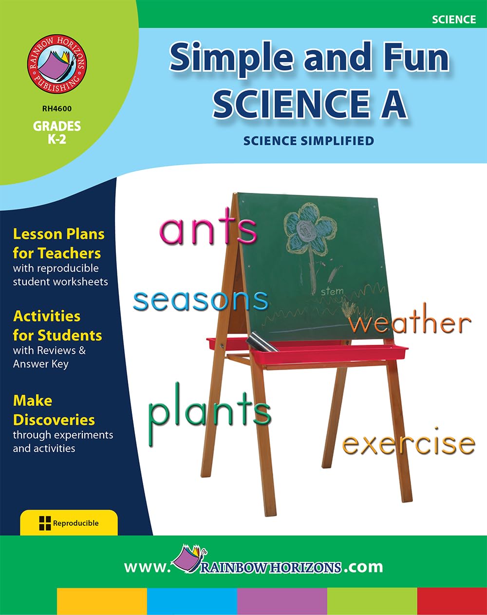 Simple and Fun Science A: Science Simplified Gr. K-2 - Rainbow Horizons Publishing
