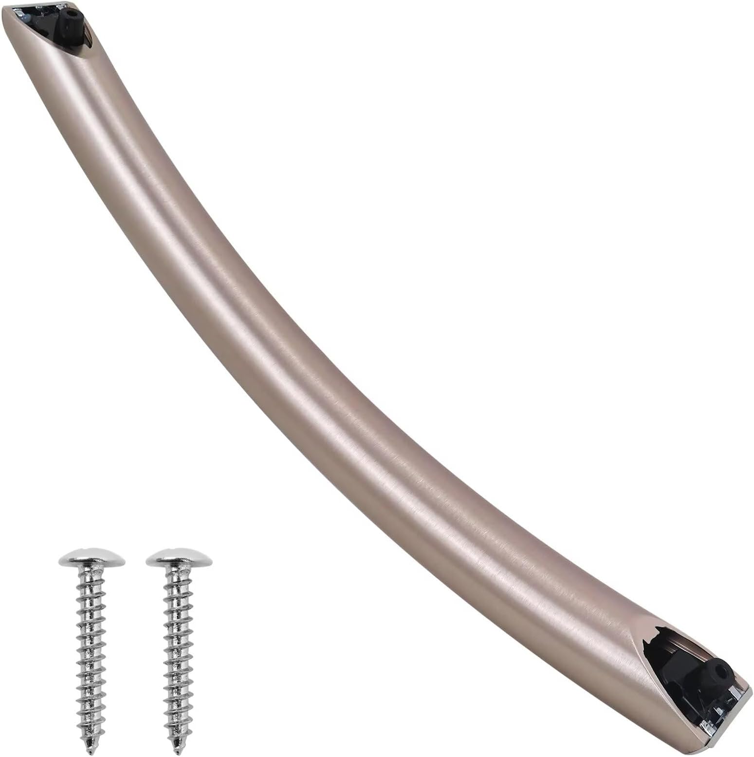 [2025 New] DE94-02933A DE94-04313F DE94-04309A/B DE64-02522A Microwave Door Handle for Samsung Microwave, Replacement Part for ME16A4021AS, ME21R7051SS, ME17R7021ES, with 2 Screws