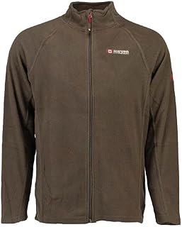 Anapurna - Forro polar para hombre, color marrón, marrón, S