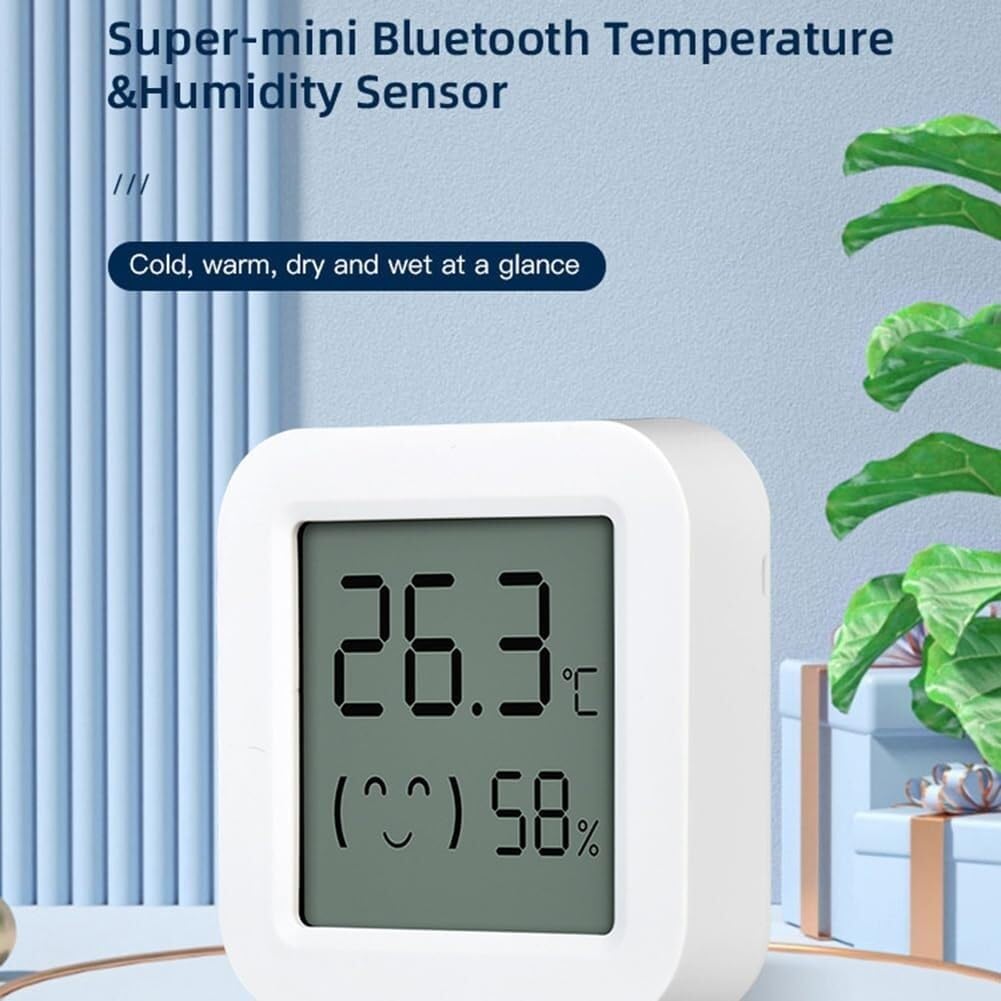 Sensor de temperatura y humedad Tuya Zigbee, minipantalla LCD digital, aplicación de control remoto, higrómetro