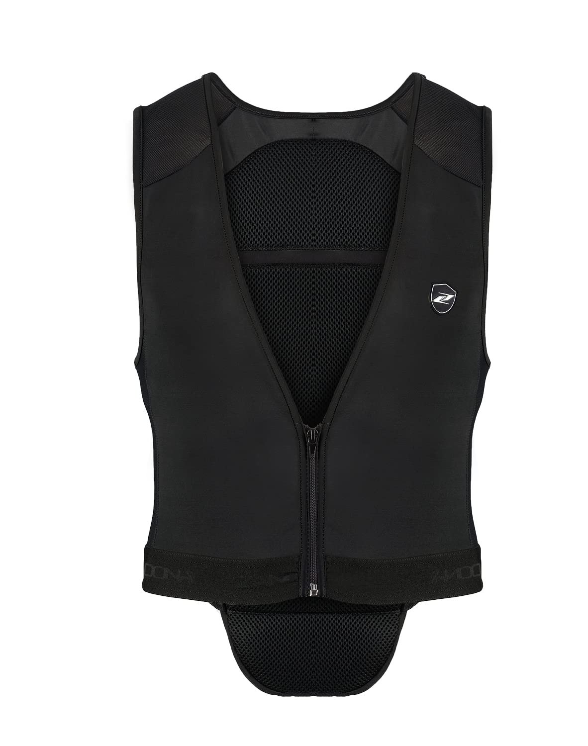 Zandonà Competition Vest Kid x9 (Altura 151-165cm), Chaleco Protector a Caballo Unisex niño, Negro, único