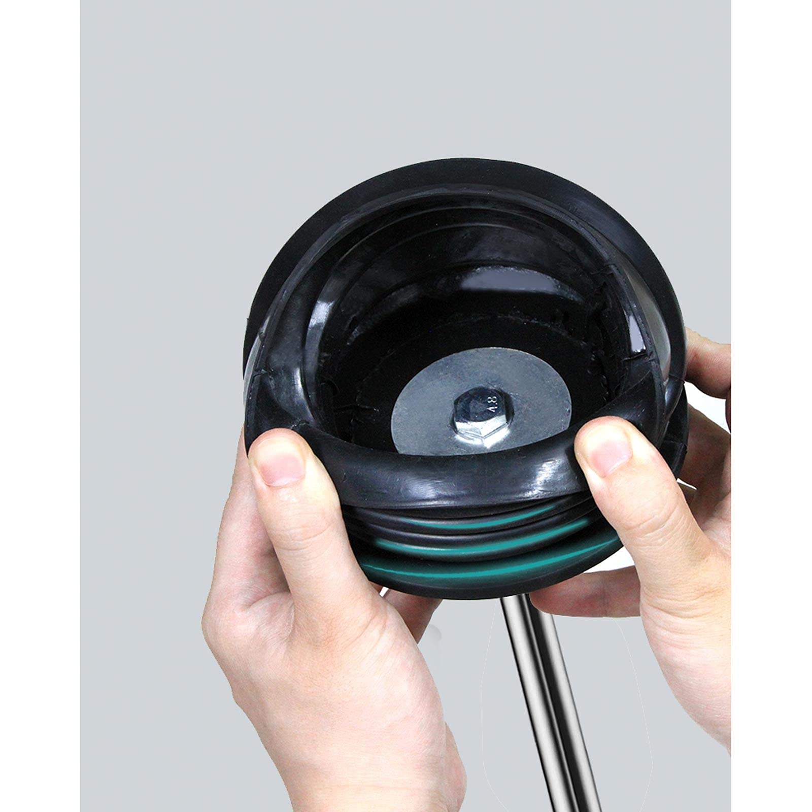 Desatascador émbolo de inodoro El inodoro, el inodoro, el desbloqueo para adaptarse a todos los inodoros, borrar y desbloquear con un poderoso matrones de matrones para baño Desatascador ​tuberias