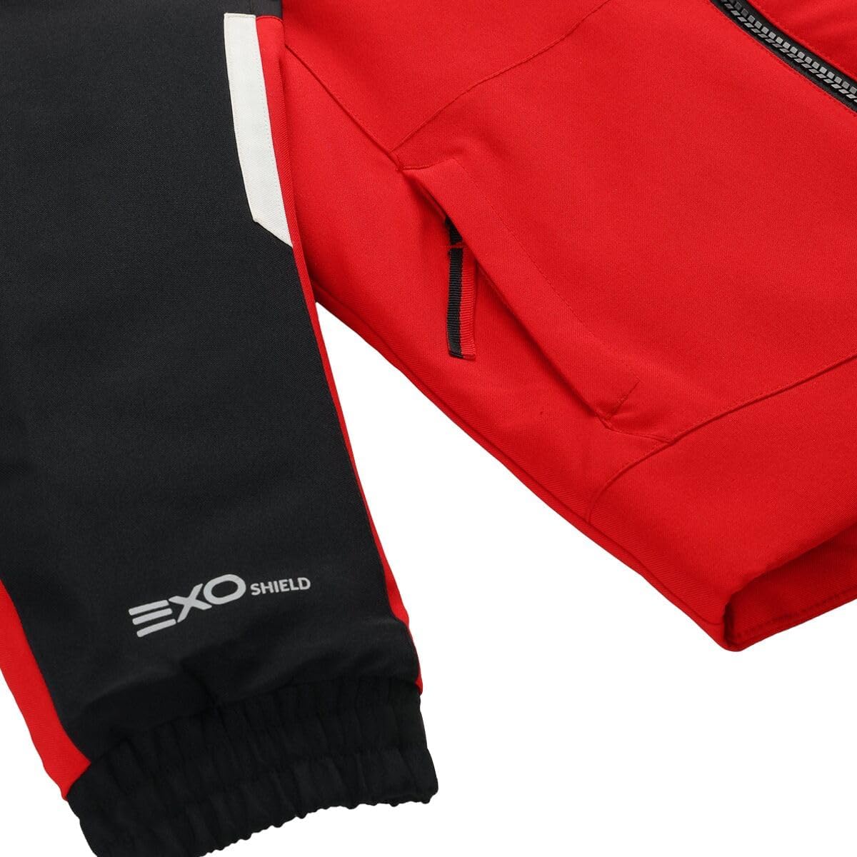 Spyder Kids Boys Leader Jacket (Toddler/Little Kid) Spyder Red 2 Years