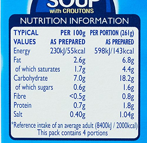 Image of Batchelors Cup a Soup, Creamy Vegetables and Croutons, 122g