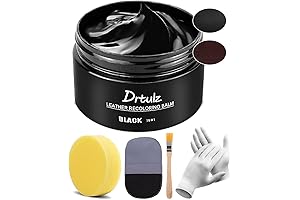 Effective Leather Restoration: drTULZ Black Leather Recoloring Balm
