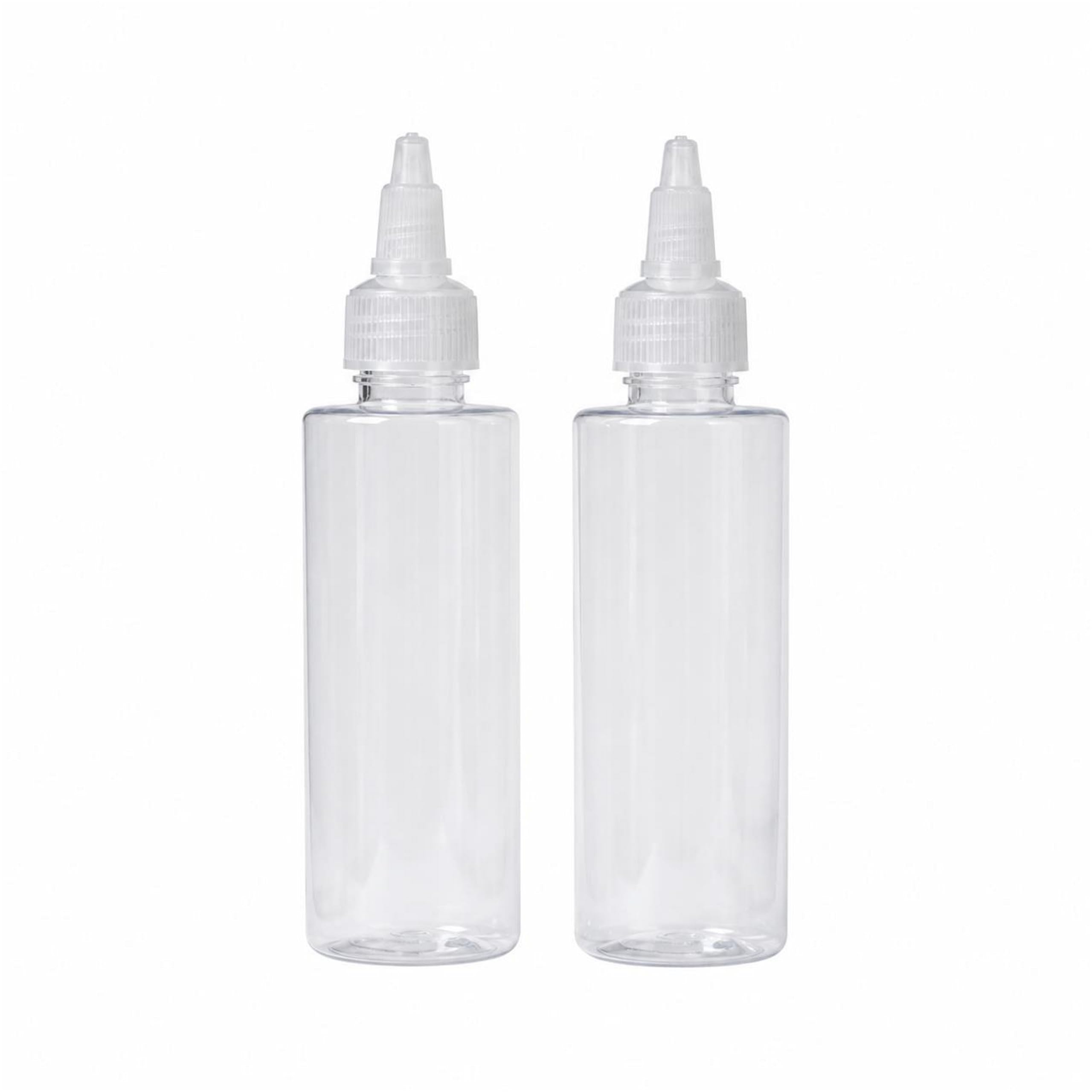PHARCOS 100ml Twist Top Applicator with Transparent Bottle, Refillable, Open/Close Nozzle for applying Hair Oil,Shampoos, DIY Care and Medicine Directly on Scalp and Hair Roots (Pack of 2, Plastic)-picture-40