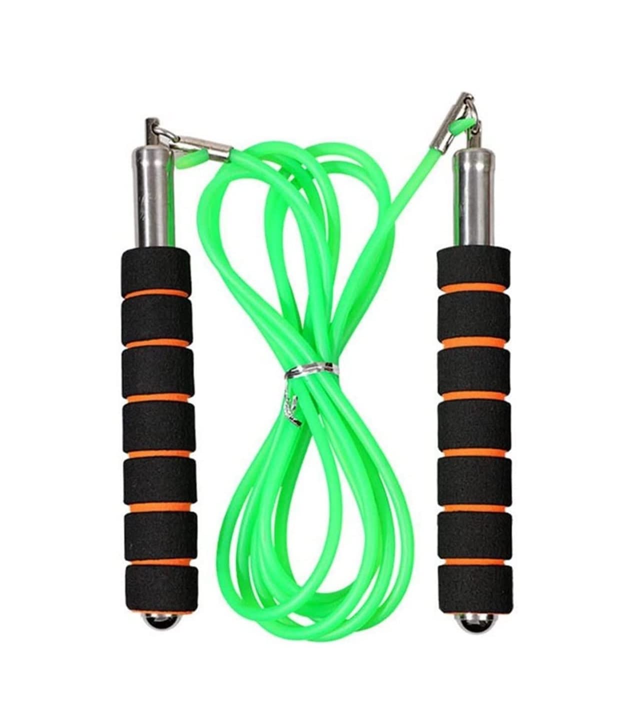 Skakanki Skakanka Speed Jump Rope Professional Mężczyźni Kobiety Siłownia Skakanka PVC Regulowany Sprzęt Fitness Skakanka do Skakania (Blue : Groen)