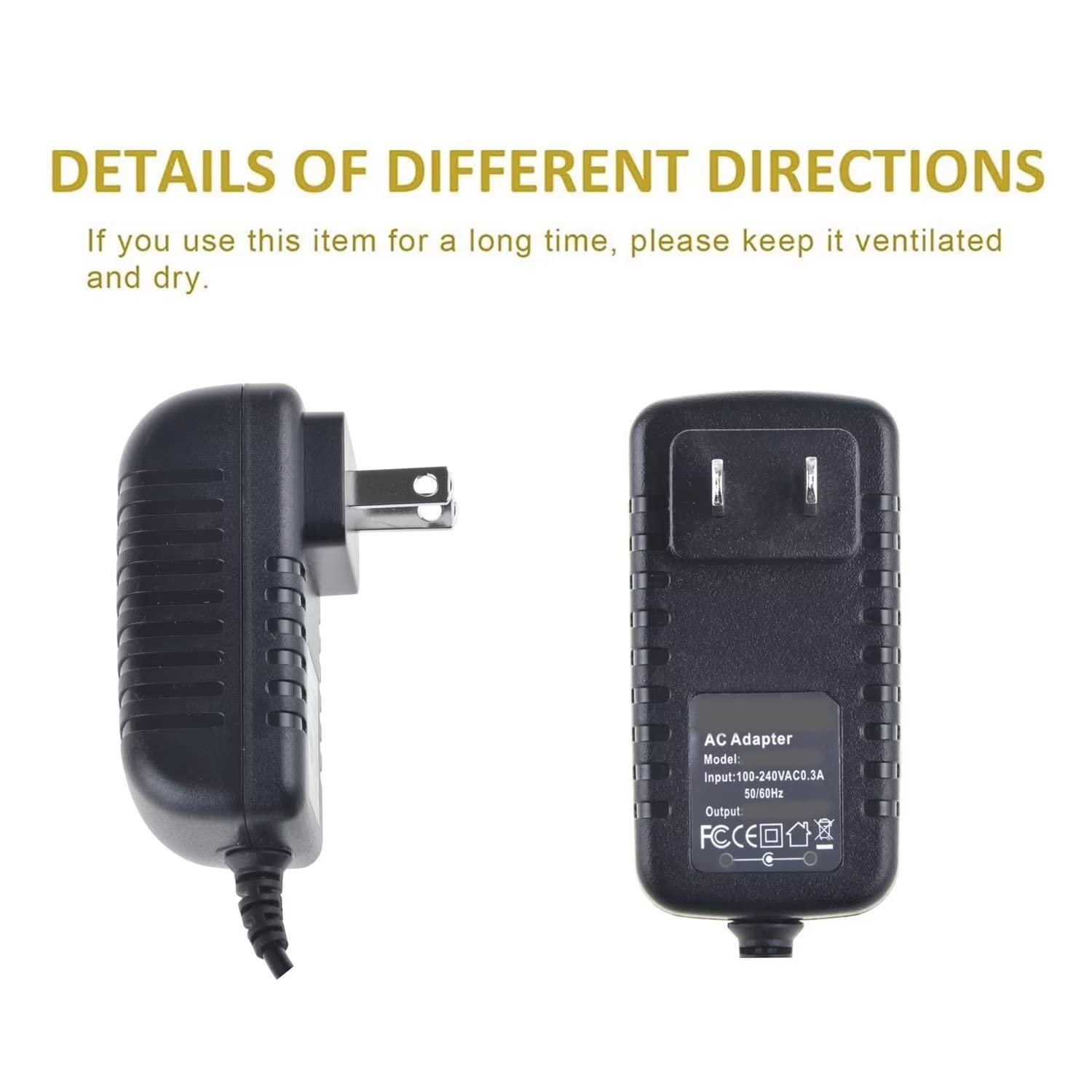 Global New AC/DC Adapter for Performance P-085 Sega Genesis II & Game Gear MULD4810850 Power Supply Cord Cable PS Wall Charger Mains PSU - Sega Genesis - Very Good - Used Accessory - Image 3