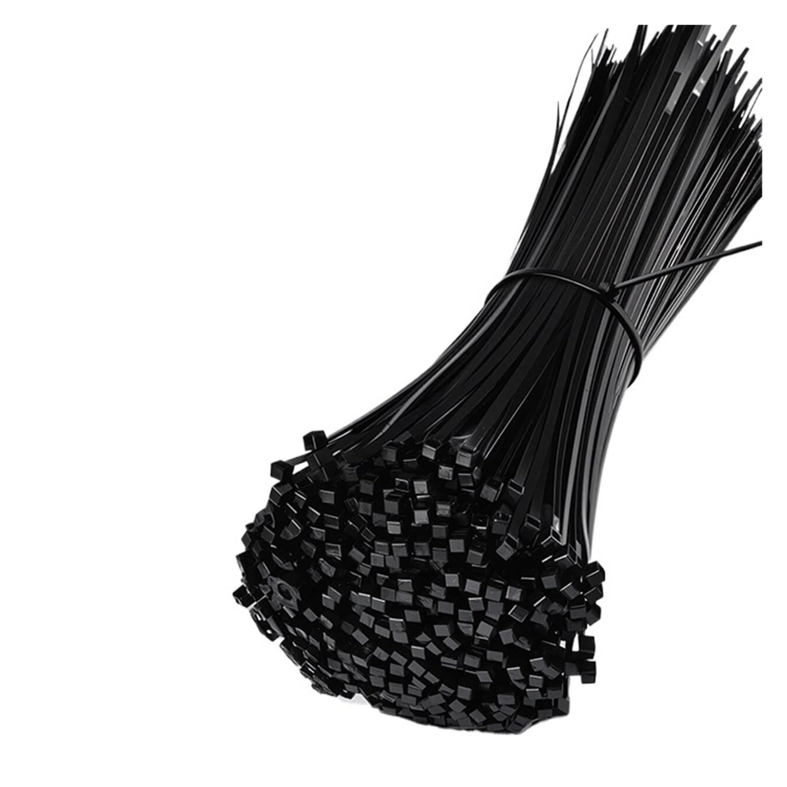 Fascette fermacavi nere riutilizzabili, fissaggio multifunzionale for cavi(3.6x350mm)