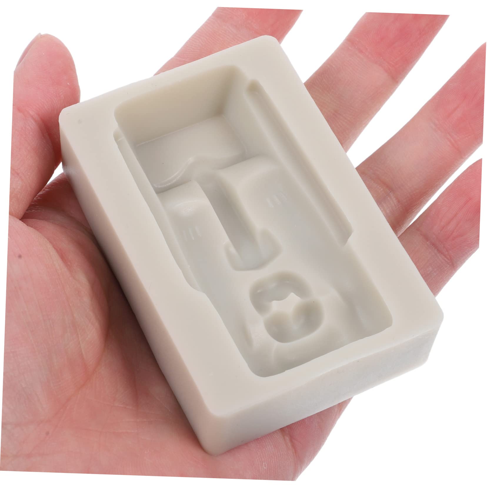 TOPBATHY 5pièces Moule Silicone Moai Flexible Pour Chocolat Et Pâtisserie Moule à Bonbons Et Gâteaux Unique Pour Créations Et Décorations Festives