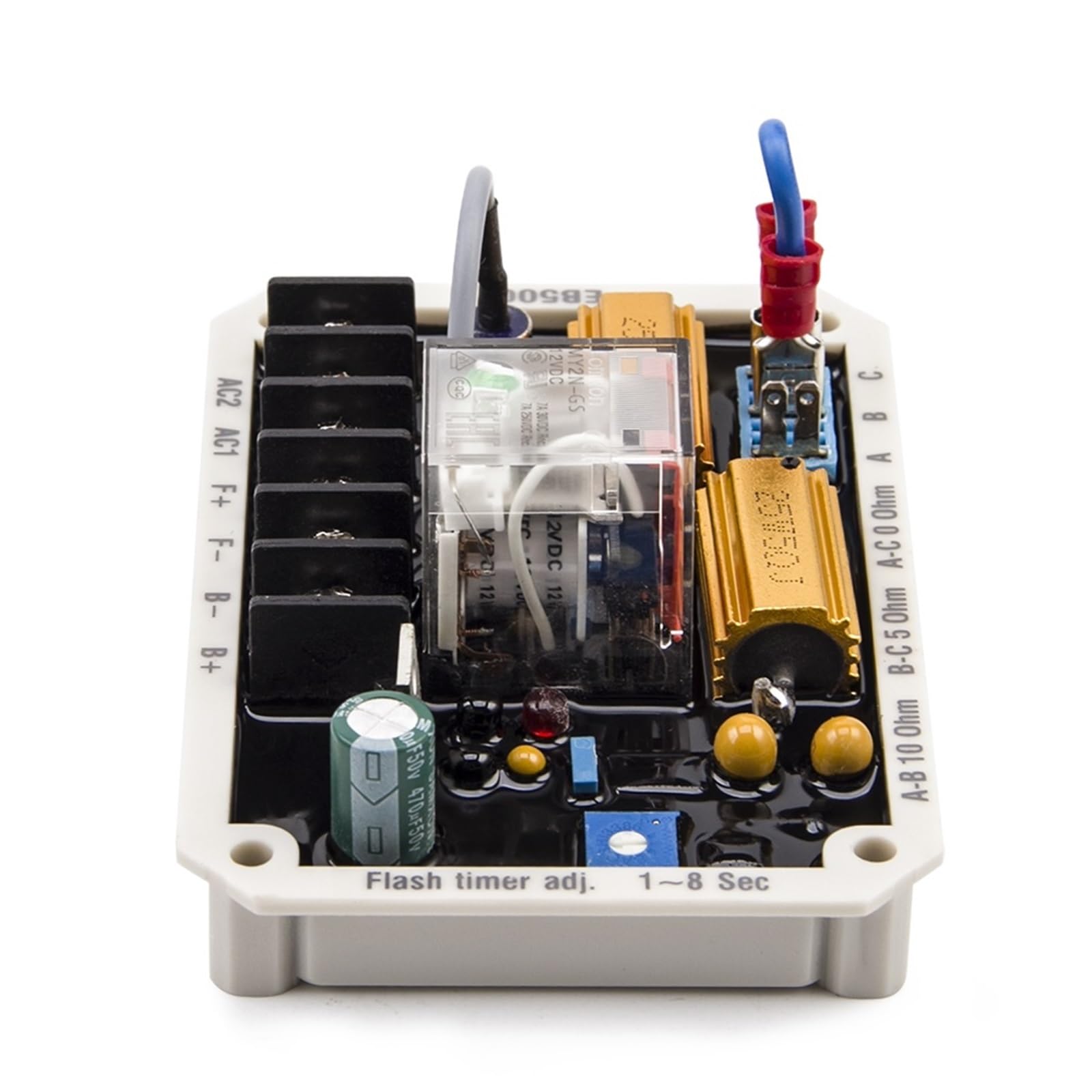 EB500 generator AVR automatyczny regulator napięcia, stabilizator, panel sterowania, moduł wzbudzenia, ochrona przed prądem wstecznym