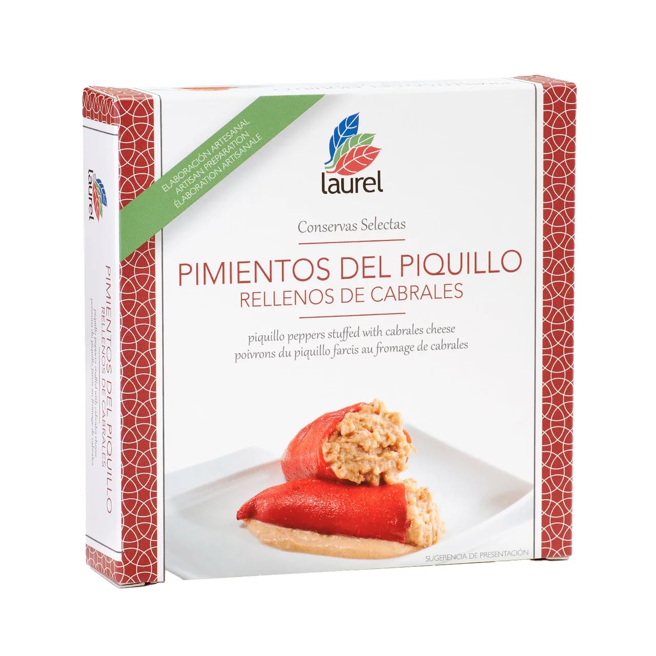 LAUREL Mit Cabrales gefüllte Piquillo-Paprika 270 g. 3er-Pack