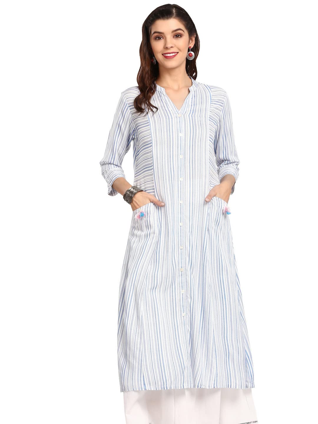 Kurta With Side Pockets