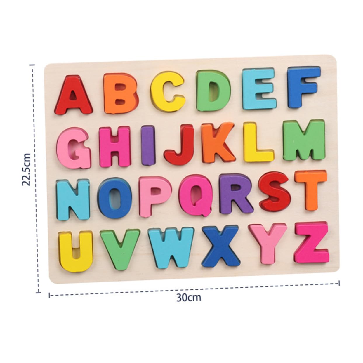 Puzzle Numeri e Lettere in Legno per Bambini, Gioco Didattico | Apprendimento Dell’addizione, Coordinazione Occhio-mano, Set 1 Pezzo per Uso Educativo