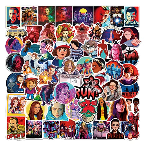 100 pegatinas de Stranger Things, pegatinas de la temporada 4 de Stranger Things Movie Things,...