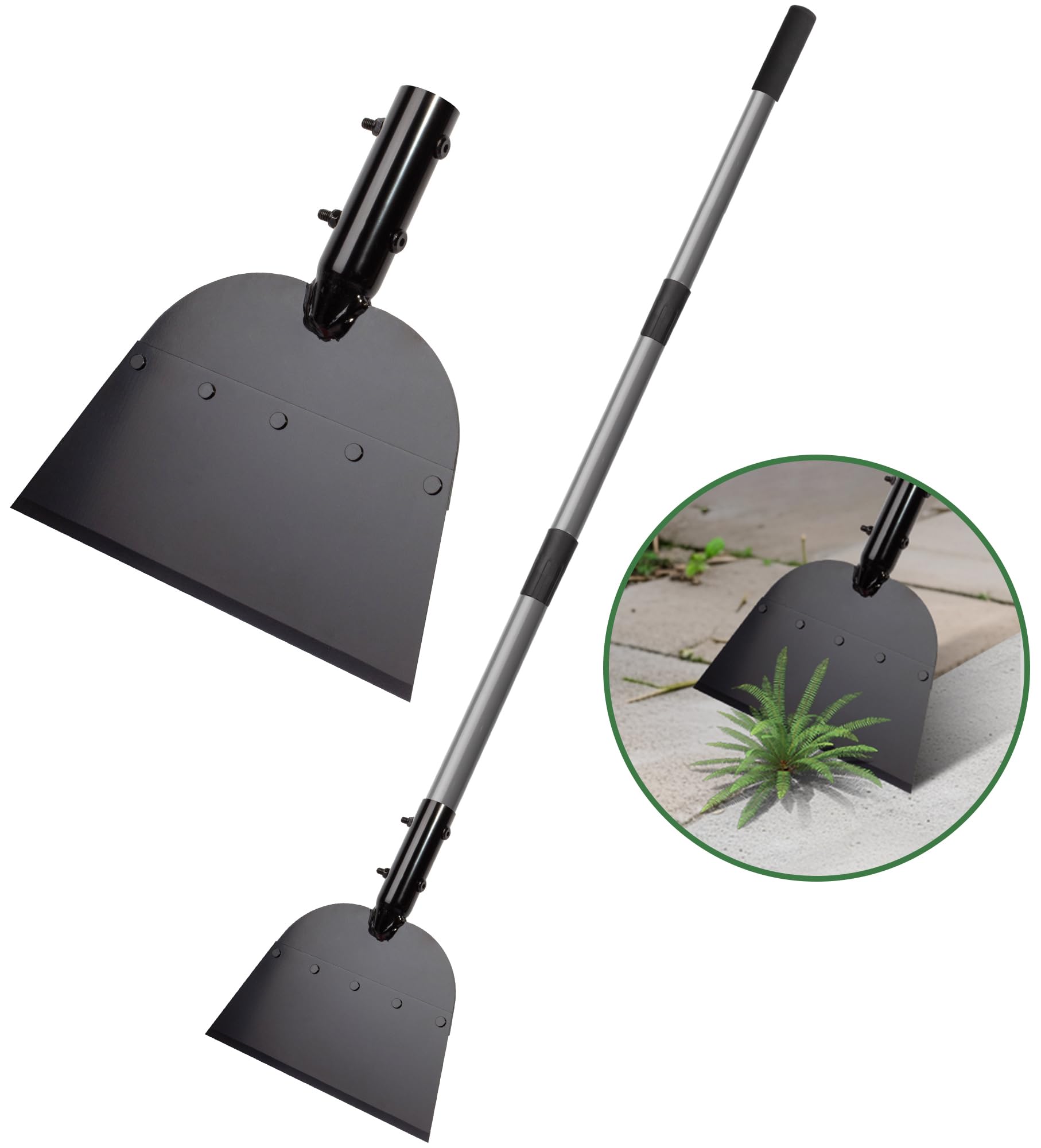 Walensee Flat Shovel,Snow Shovel, Ice Scraper, 54 inch Snow Ice Chopper for W...