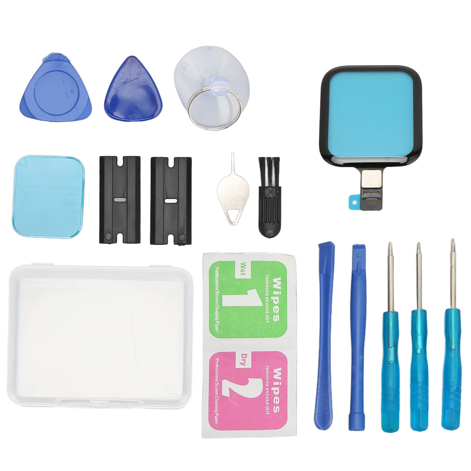 EXCLUZO Watch Front Lens Replacement, Complete Repair Kit Watch Touchscreen Digitizer Assembly Quality Assurance Lightweight Accurate Replacement for Watch Accessories (44mm) (B0CB6JKBRM) Amazon Price History, Amazon Price Tracker