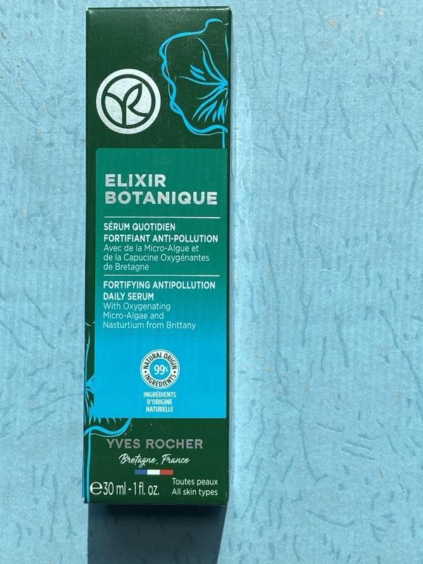 Yves Rocher Elixir Botanique Daily Fortifying Antipollution Oxygen Detox Face Serum - 30 ml./1 fl.oz. - Image 5