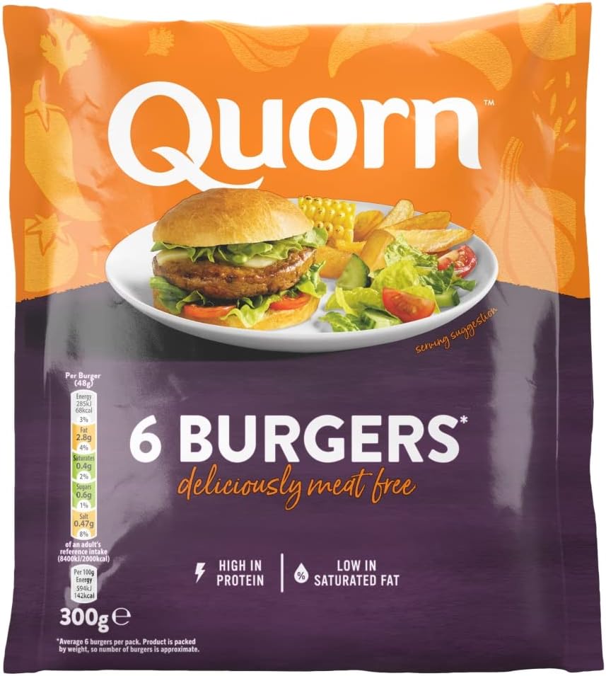 Quorn 6 Burgers 300g