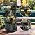 Grepatio Cascading Rock Outdoor Water Fountain, 6 Tier Garden Waterfalls Fountain with 6 LED Lights, Modern Indoor Floor Standing Water Fountains with Pump for Garden, Patio, House Decor, 35" H