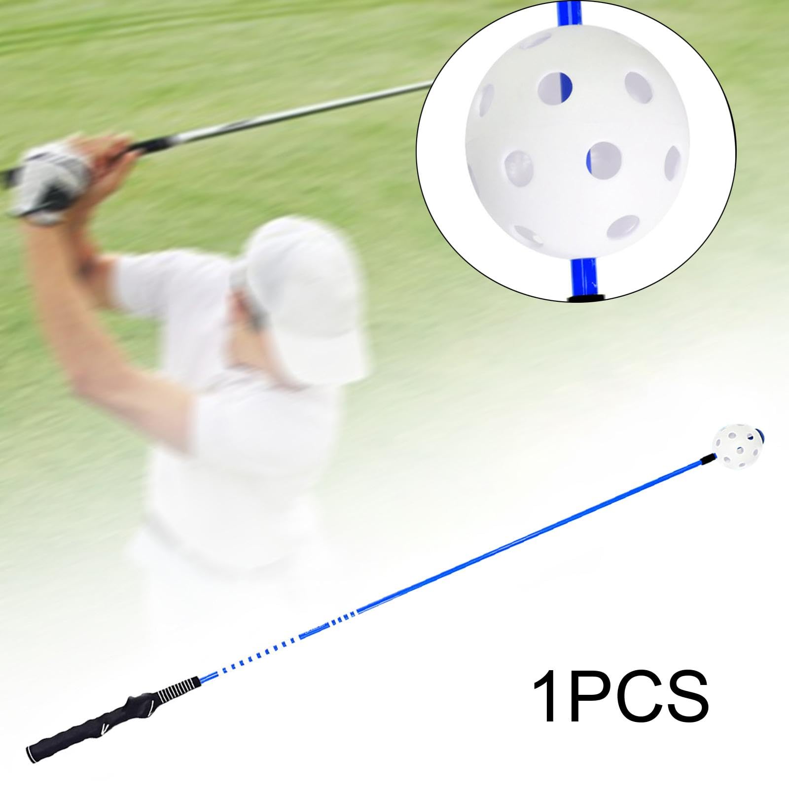 Golfschwungtrainer, Aufwärmstab, Golf Trainingszubehör, Trainingshilfe Und Ausrichtungsstab für Tempo, Geschwindigkeit, Rhythmus Und
