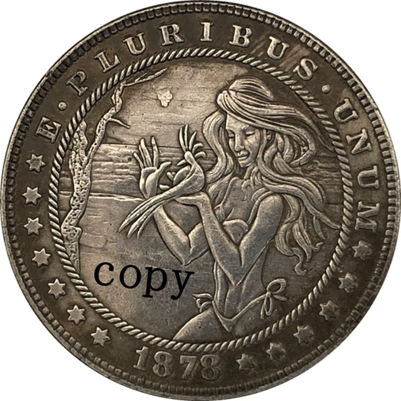 Hobo Nickel 1878-CC USA Morgan Dollar COIN COPY Type 291