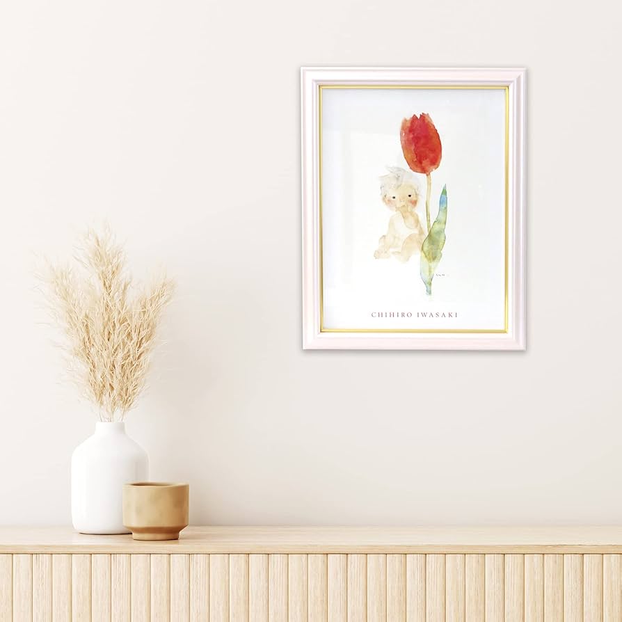 Amazon.co.jp: 額入りポスター いわさきちひろ ＜CP