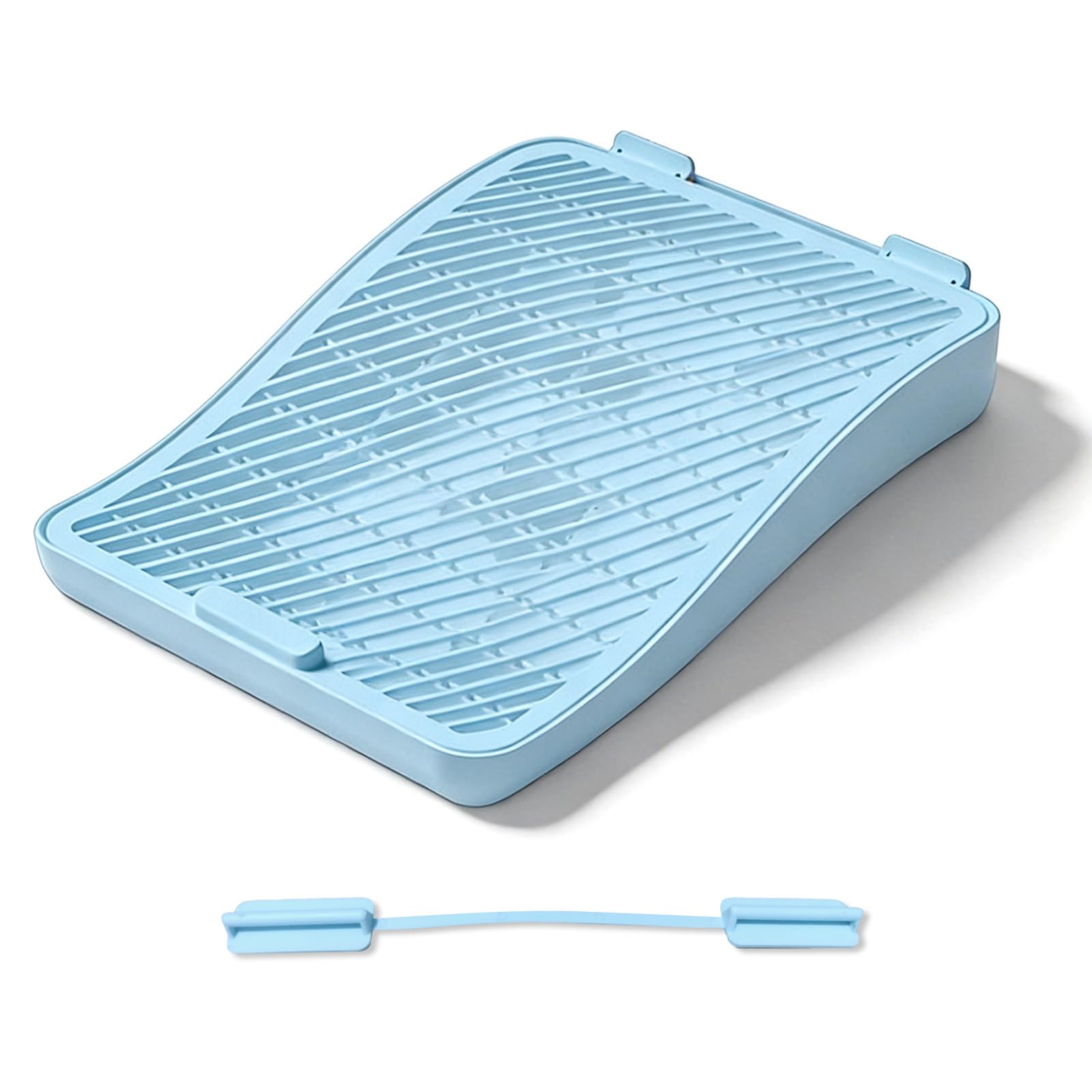 Escalera con Rampa para Caja de para Gatos, Receptor de para Gatos de Doble Capa, Atrapasueños para Mascotas con Base Antideslizante para