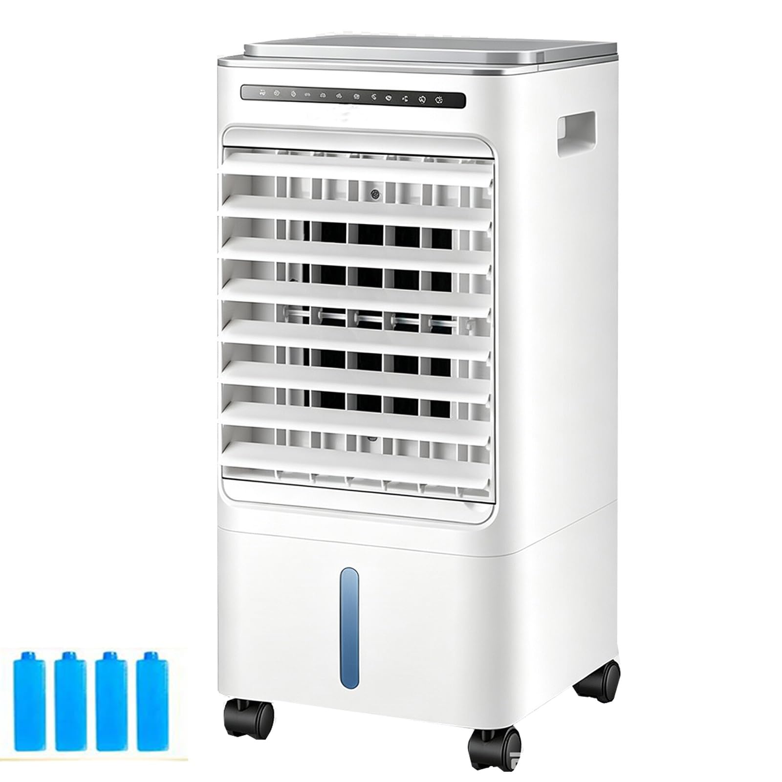 Portable Swamp Cooler, 3 Speeds Evaporative Air Cooler with Remote, 7H Timer 0.92 Gal for Home Office Bedroom