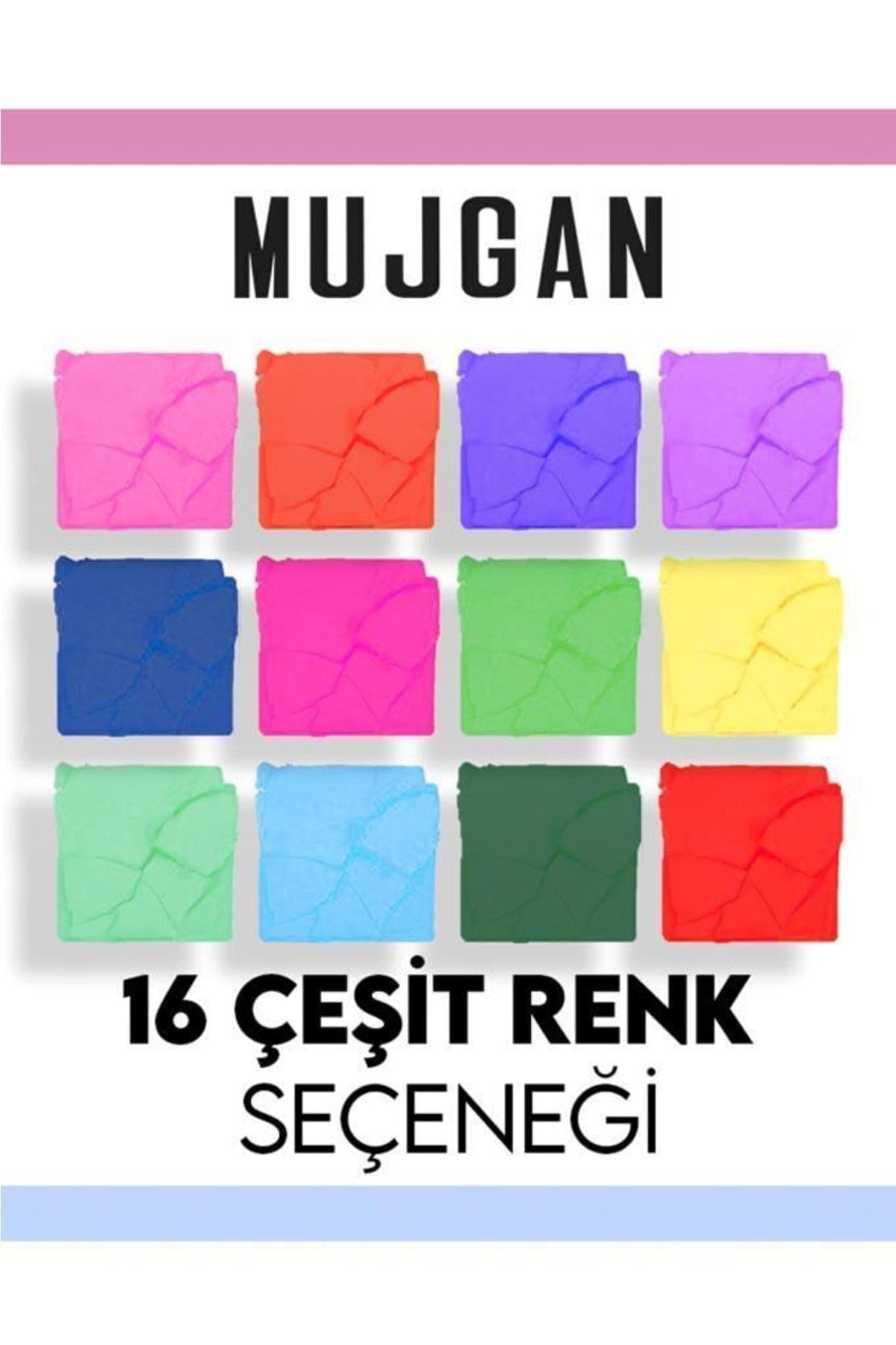 MUJGAN Ultimate 16'lı Far Paleti Yaz Renkleri No 02 Çok Renkli