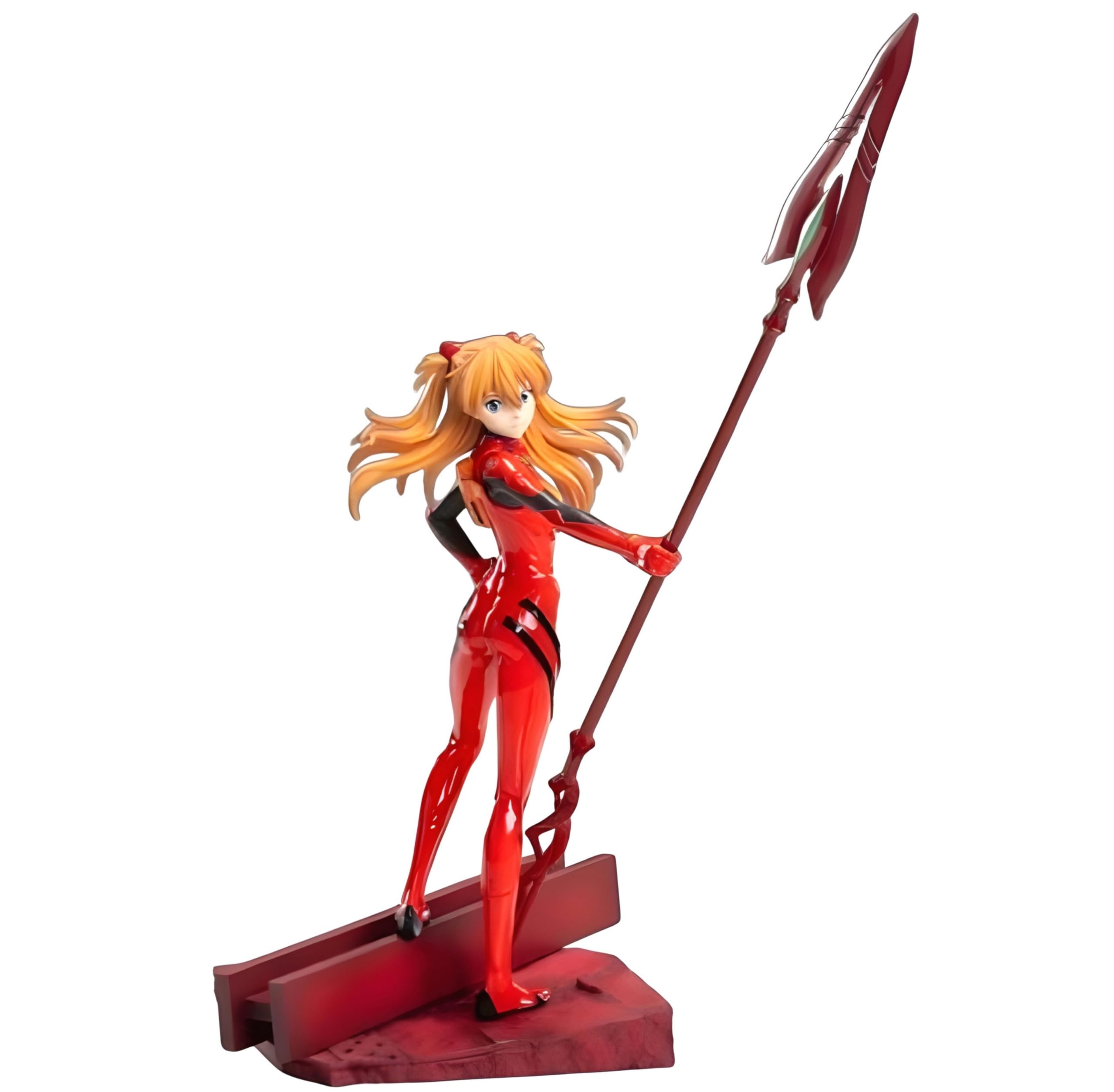 SEGA Asuka Shikinami Langley with Spear of Cassius, Evangelion, Red Costume