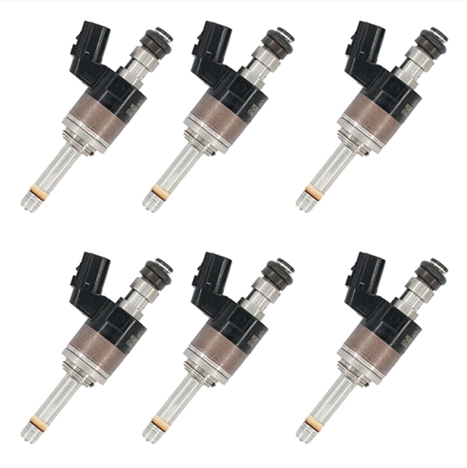 6 Pezzi Parti Del Motore Iniettori Di Carburante Valvola Iniezione Per Pilota Per Odyssey Per Ridgeline 3.5L V6 16010-RLV-315