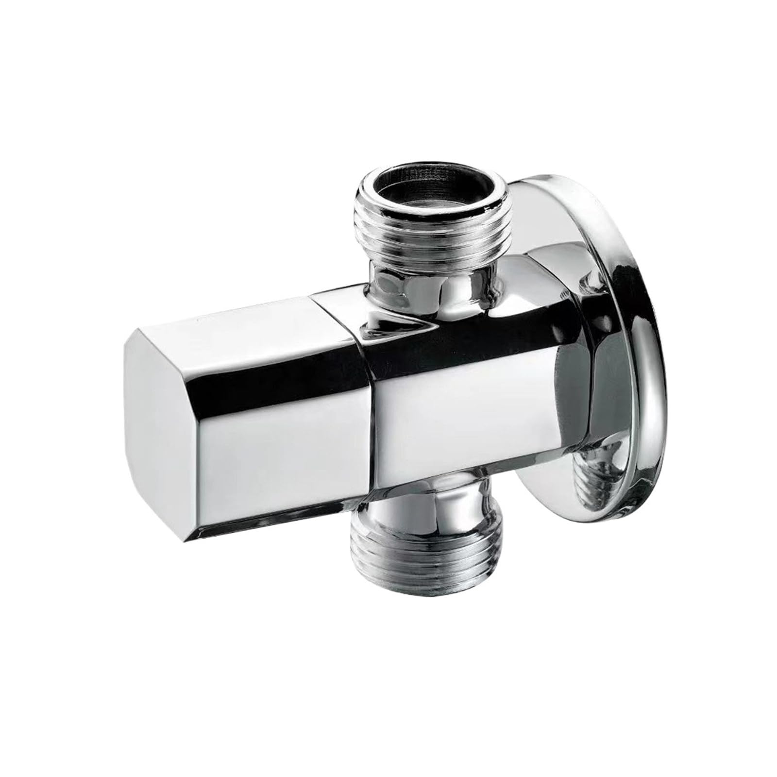 Bvhisehp E Retro All Copper Angl Valv 1/2 Inch Universal Hot Cold Water Stop Valv For Bathroom Toilet(E)