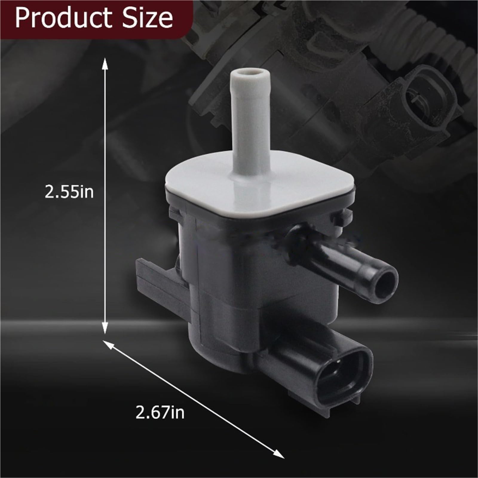 Compatible Avec Mazda Pour Cx-7 2010-2012 Pour Mx-5 2009-2015 Pour 6 2009-2013 Vanne De Commutation Sous Vide Purge De Vapeur 90910-12276