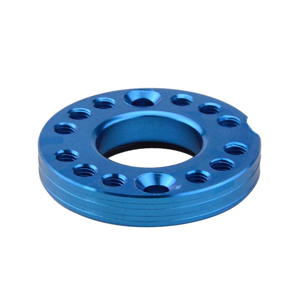 GOOFIT Black 28mm Carburettor Spacer Adapater Intake Manifold