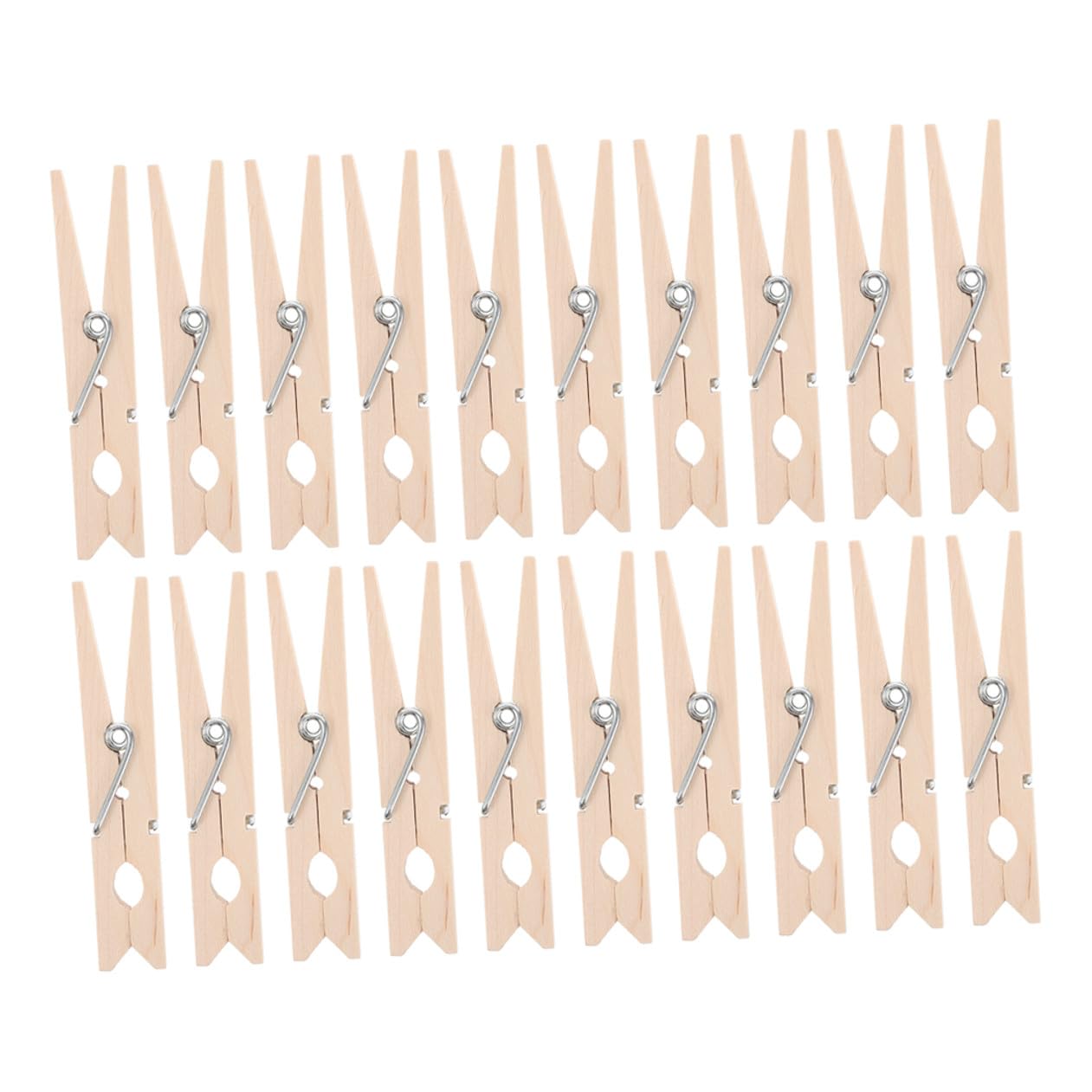 150 pezzi Mollette in Legno Multiuso per Bucato e Foto Mini Clip Resistenti per Asciugare Calzini Asciugamani e Memo Design Compatto e Portatile per Esterni e Viaggi