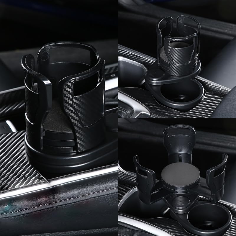 Adaptador Expansor Portavasos para Auto 2 en 1 Rotativo miniatura 4